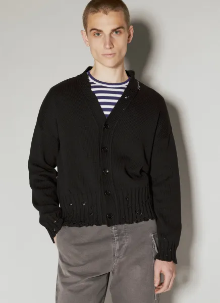 Dishevelled Cotton Cardigan