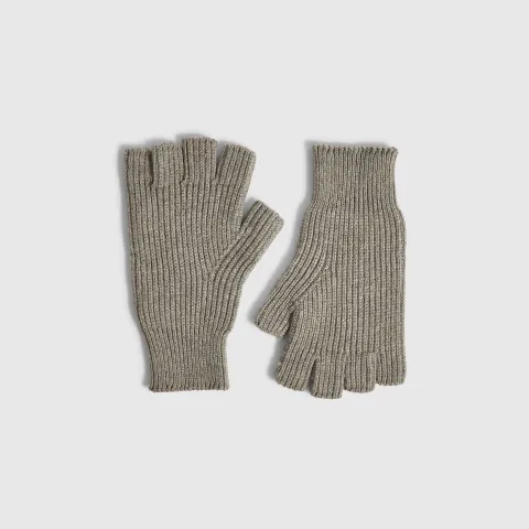 River Island Grey Fingerless Gloves