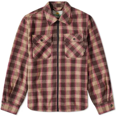 Acid Plaid Overshirt
