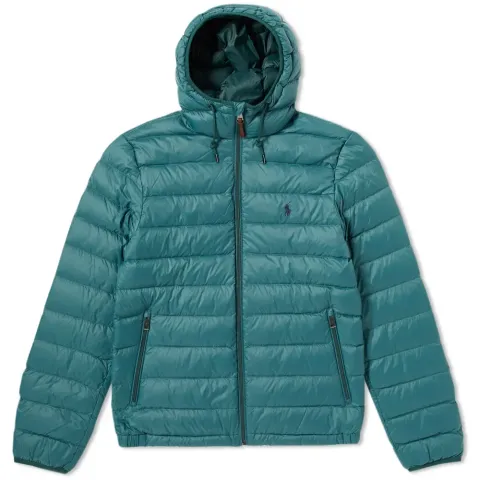 Lightweight Hooded Down Jacket