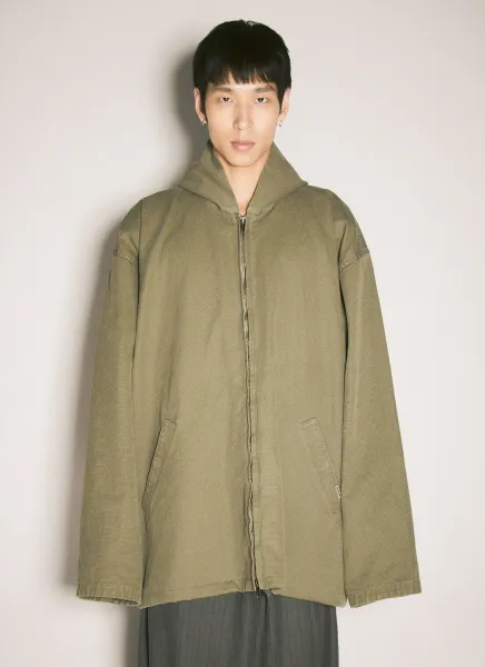 Hooded Zip-Up Jacket