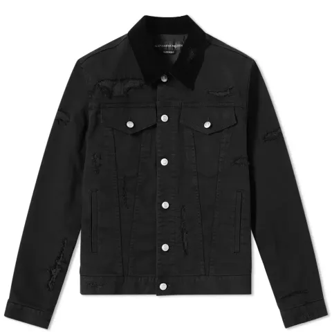 Shredded Denim Jacket