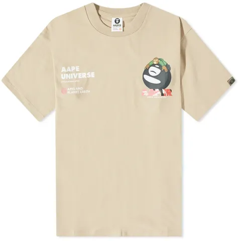 AAPE Aaper Universe Basic T-Shirt
