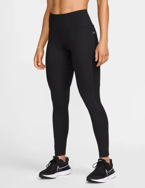 Nike Epic Fast Mesh Panel Mid Rise Leggings Black