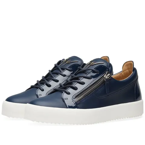 Double Zip Low Sneaker