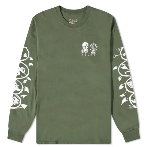 Polar Skate Co. Long Sleeve Spiral T-Shirt