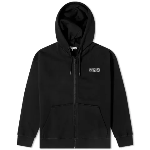 Software Logo Oversized Zip Hoodie