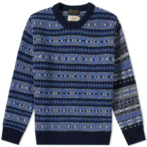 Fair Isle Crew Knit
