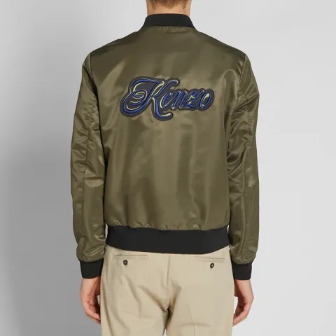 Nylon Varsity Jacket