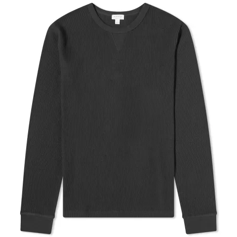 Long Sleeve Waffle T-Shirt