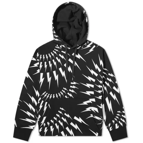 Crazy Bolts Popover Hoody