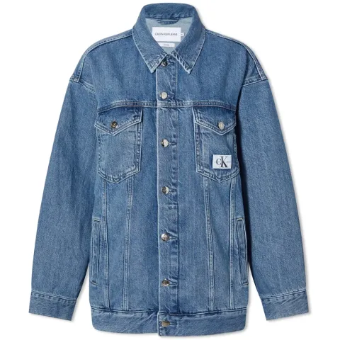 Long Dad Denim Jacket