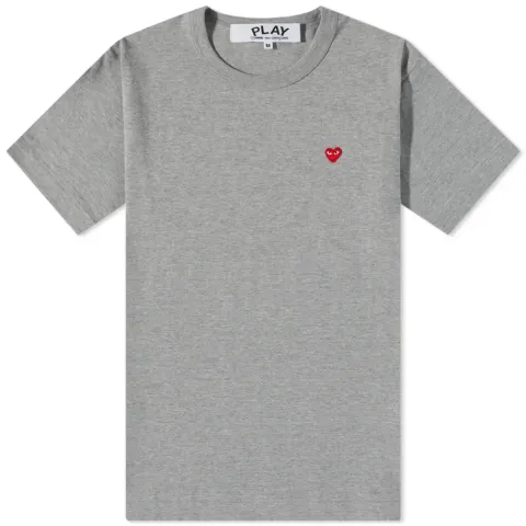 Comme des Garcons Play Small Red Heart T-Shirt