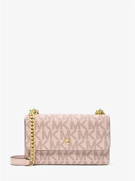 Michael Kors Abbott Small Signature Logo Shoulder Bag