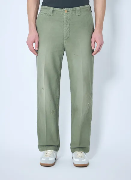 Wide Chino Pants