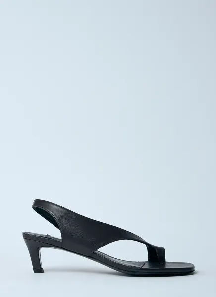 Leather Heeled Sandals