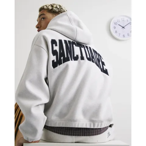 River Island Oversized Fit Sanctuaire Hoodie