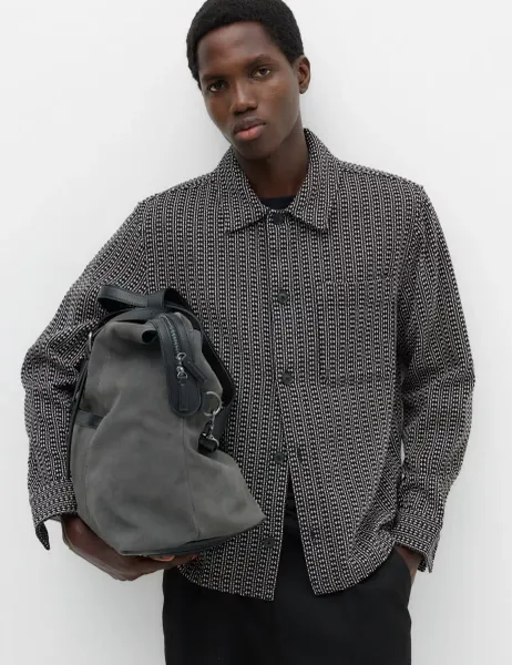 Marks & Spencer Pure Cotton Textured Overshirt