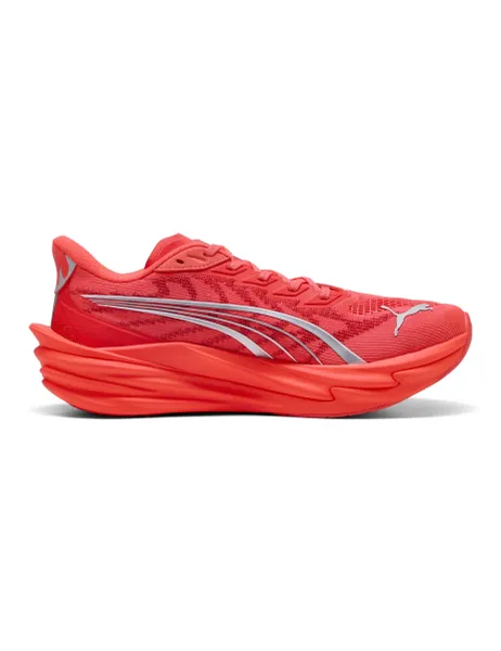 Puma Deviate Nitro 4 Trainers Bright Red