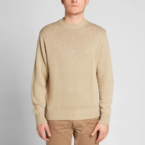Inis Meáin Washed Linen Crew Knit