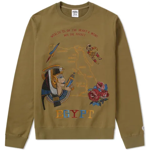 Souvenir Embroidered Crew Sweat