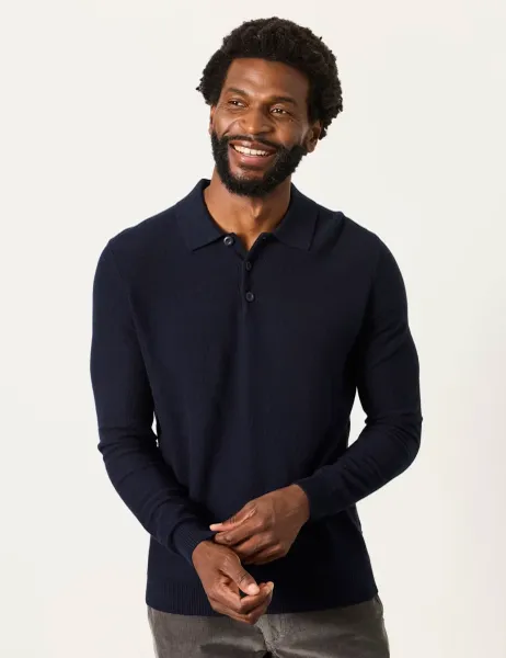 FatFace Cotton Rich Jumper Navy