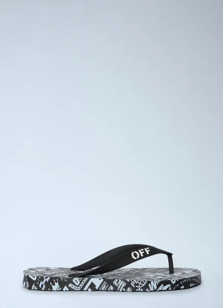Off Stamp Flip Flops