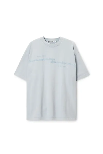 MIRRORED LOGO SHORT SLEEVE TEE