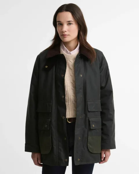 Modern Border Waxed Jacket