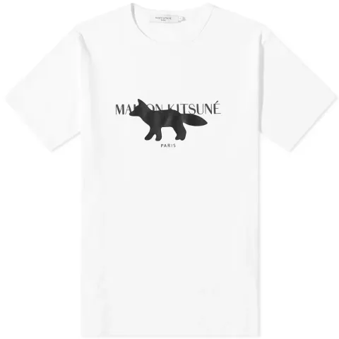 Maison Kitsuné Fox Stamp Logo T-Shirt