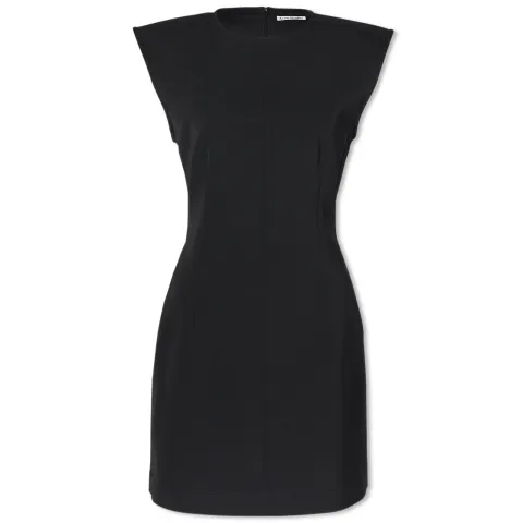 Cap Shoulder Mini Dress