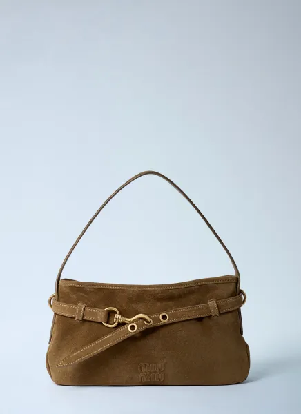 Aventure Suede Handbag