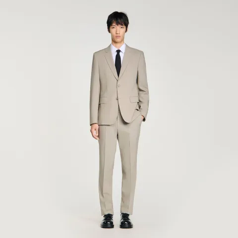 Wool suit jacket