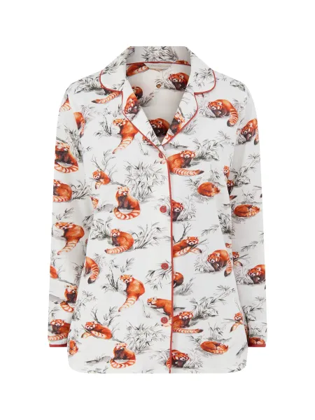 Cyberjammies Fox Print Jersey Pyjama Top