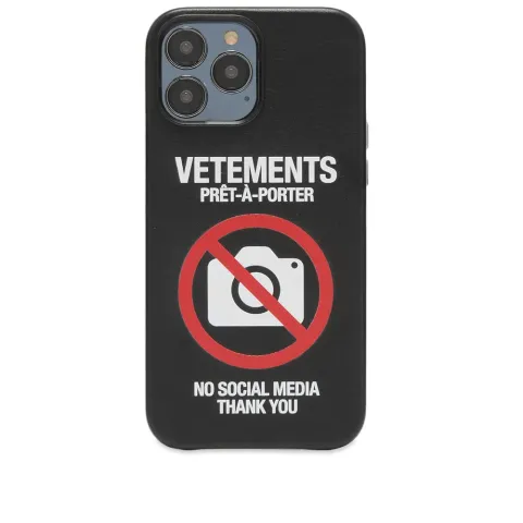 No Social Media iPhone 13 Pro Max Case