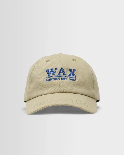Spencer - Light Khaki Wash Twill Cotton Sports Cap