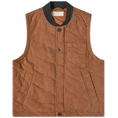 Marl Twill Carlton Gilet