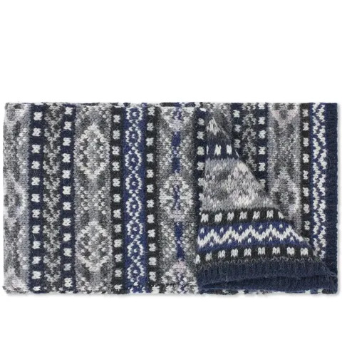 Jamieson's of Shetland Fair Isle Scarf