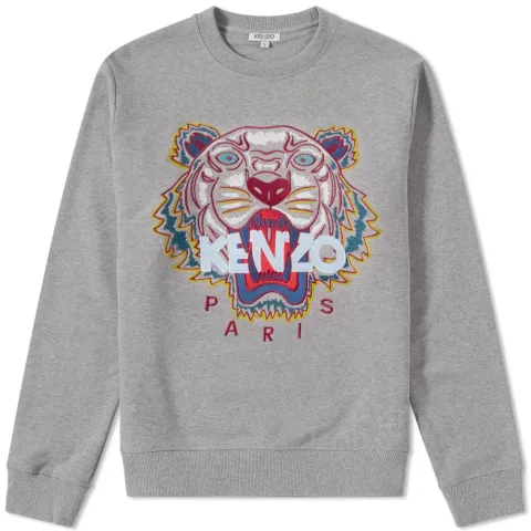 Tiger Embroidered Sweat
