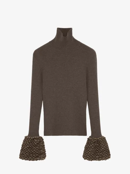 Knit Feathers Top