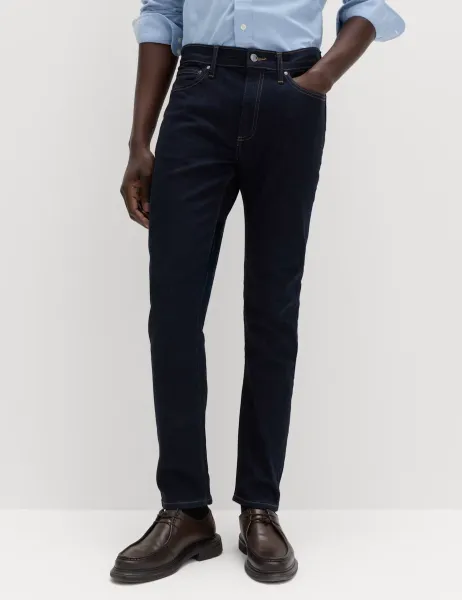 Marks & Spencer Slim Fit Stretch Jeans Dark Indigo