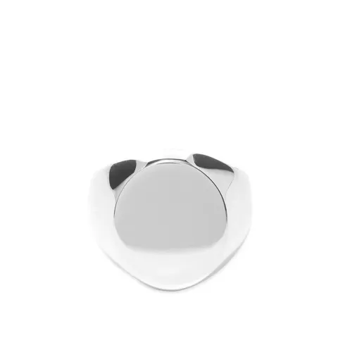 Small Plain Signet Ring
