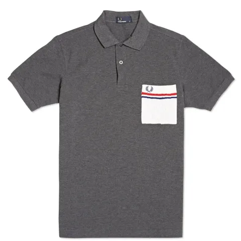 Fred Perry British Knitting Patterns Knitted Pocket Polo