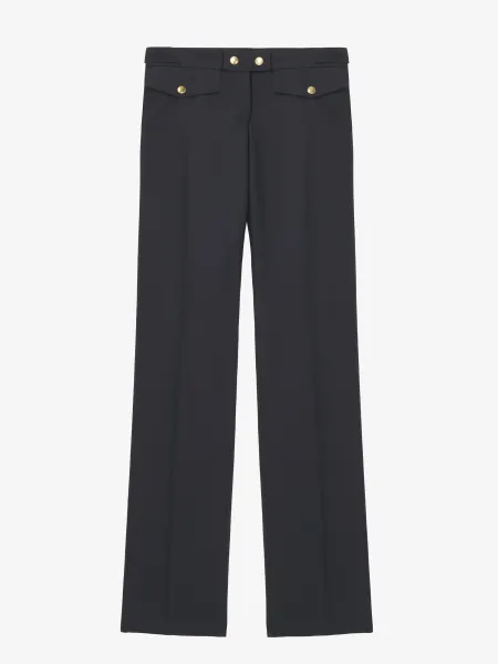 Straight Leg Trousers