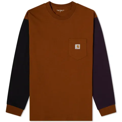Long Sleeve Triple Pocket T-Shirt