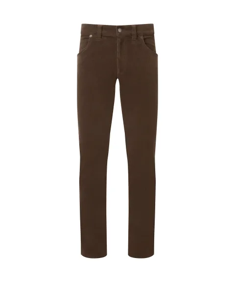 Schöffel Country Camden Cord Trousers - Chocolate