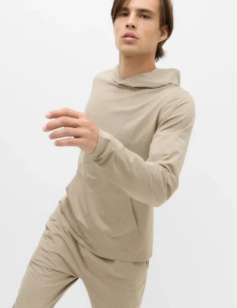 Goodmove Super Soft Athleisure Overhead Hoodie Mocha