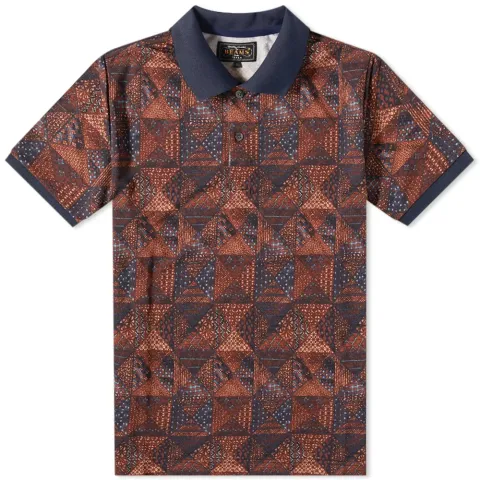 Pique Polo Print