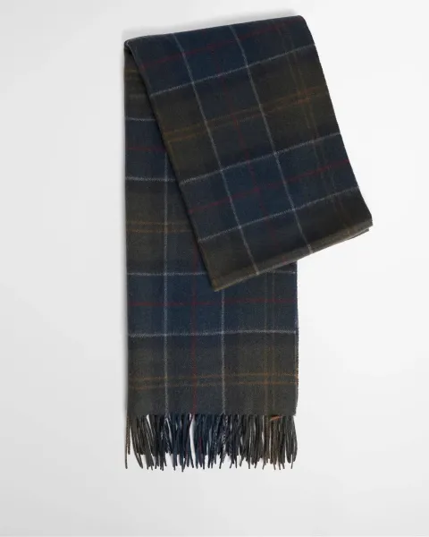 Braden Tartan Wool Scarf