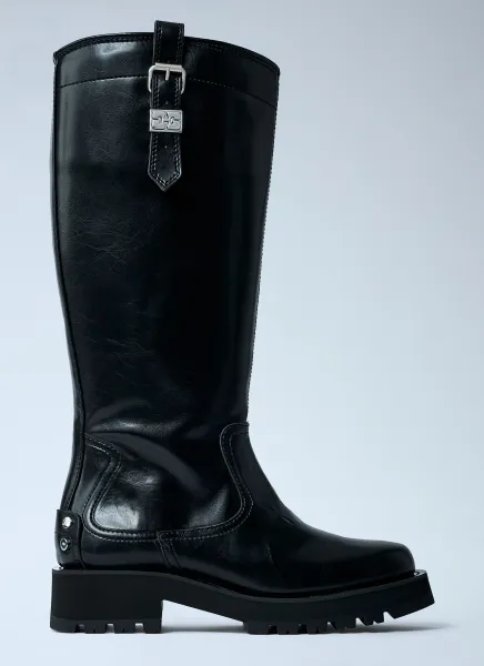 Studs High Boots